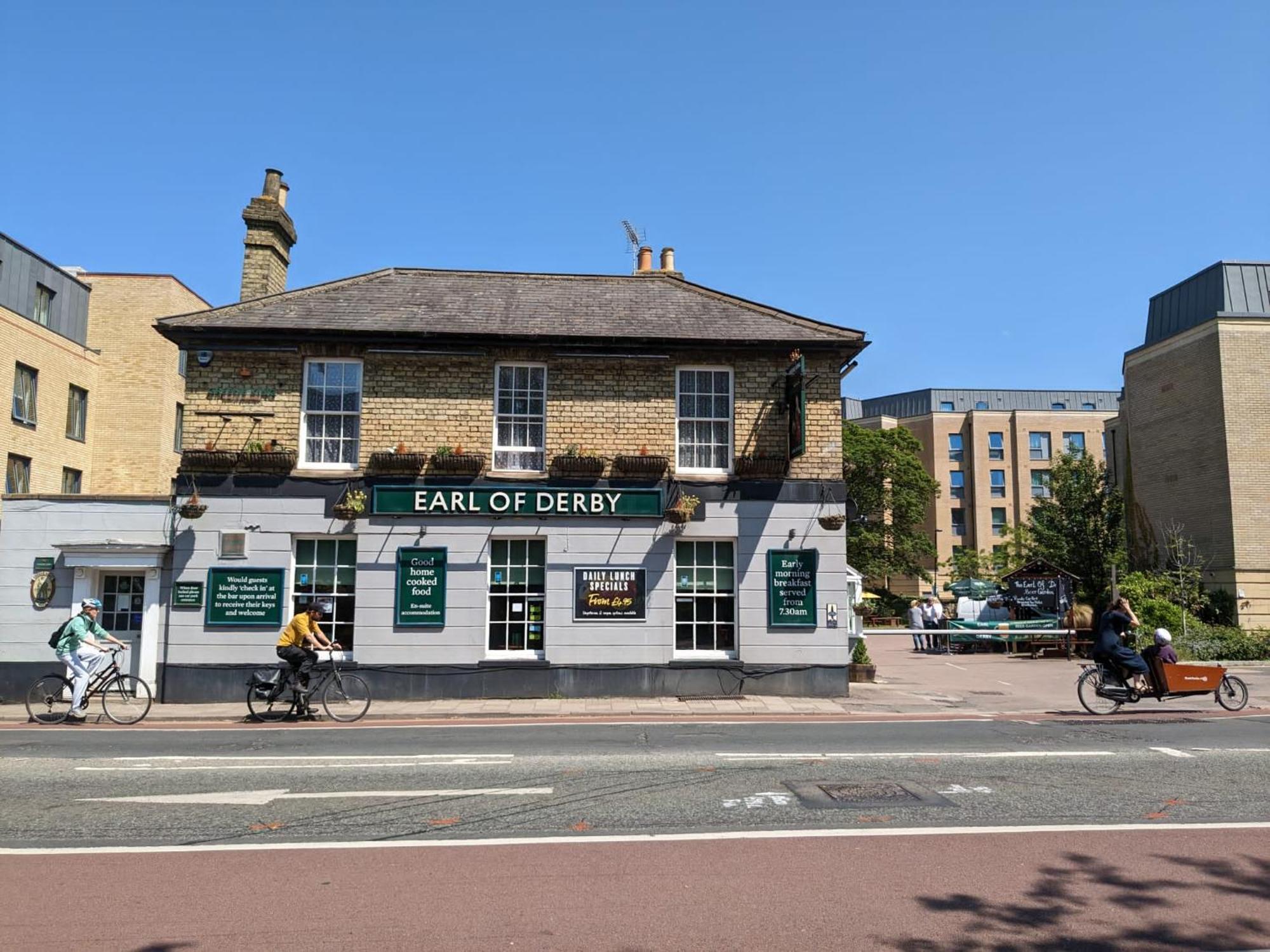 The Earl Of Derby Hotel Cambridge  Exterior photo